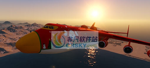 GTA5An-255圣诞节航班飞机MOD v2.6 GTA5An-255圣诞节航班飞机MOD v2.6