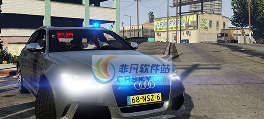 GTA5奥迪RS6无标记隐形警车MOD v2.6 GTA5奥迪RS6无标记隐形警车MOD v2.6