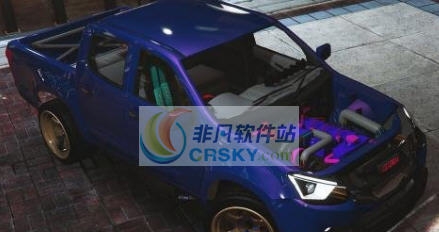 GTA5五十铃DMAX皮卡MOD v2.6 GTA5五十铃DMAX皮卡MOD v2.6