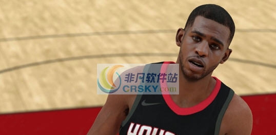 NBA2K18火箭球星保罗真实面补MOD v2.5 NBA2K18火箭球星保罗真实面补MOD v2.5
