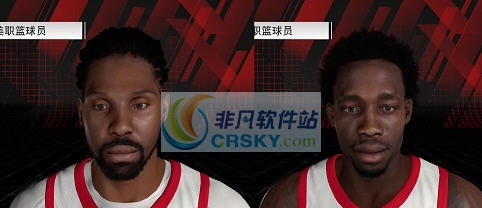 NBA2K18火箭队内内贝佛利身形发型面补MOD v2.7 NBA2K18火箭队内内贝佛利身形发型面补MOD v2.7