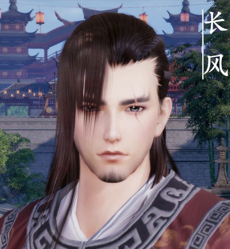 剑网3重制版成男长风捏脸数据 v2.4