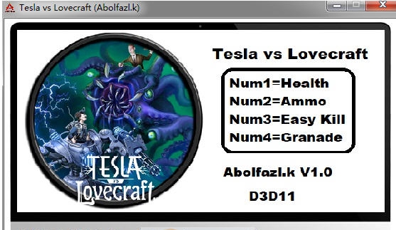 特斯拉VS爱之舟四项修改器 v3.4 特斯拉VS爱之舟四项修改器 v3.4