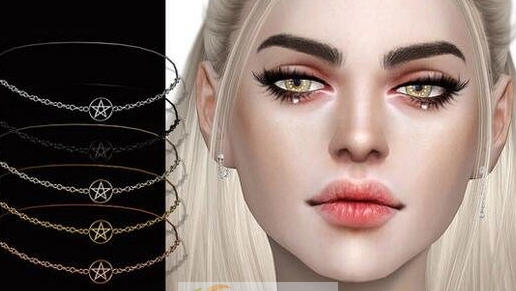 模拟人生4金银铜黑五色星星项链mod v2.6 模拟人生4金银铜黑五色星星项链mod v2.6