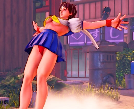 街头霸王5春日野樱制服清凉化MOD v2.6