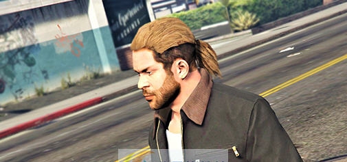 GTA5弗兰克林侧推后梳小辫子发型MOD v2.4 GTA5弗兰克林侧推后梳小辫子发型MOD v2.4