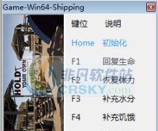 荒野求存五修改器 v3.5 荒野求存五修改器 v3.5