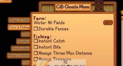 星露谷物语CJB作弊菜单 v1.18.9 星露谷物语CJB作弊菜单 v1.18.9