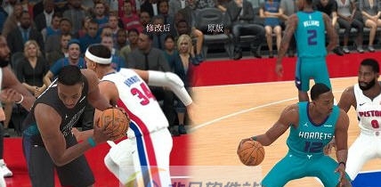NBA2K18黄蜂队德怀特霍华德V2版身形MOD v2.3 NBA2K18黄蜂队德怀特霍华德V2版身形MOD v2.3