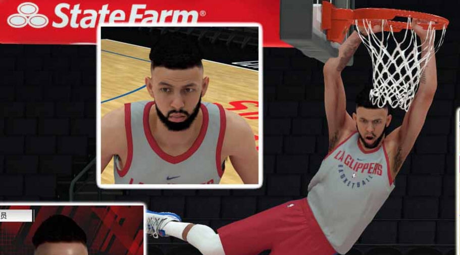 NBA2K18快船队奥斯汀里弗斯最新身形MOD v2.6 NBA2K18快船队奥斯汀里弗斯最新身形MOD v2.6