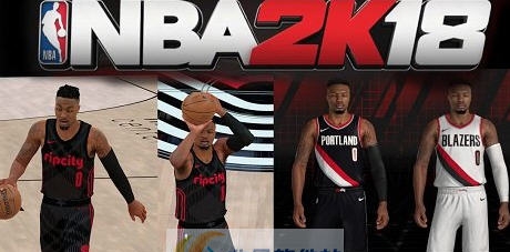 NBA2K18开拓者队达米安利拉德最新身形面补MOD v2.4 NBA2K18开拓者队达米安利拉德最新身形面补MOD v2.4