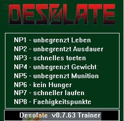 DESOLATE八项修改器 v3.5