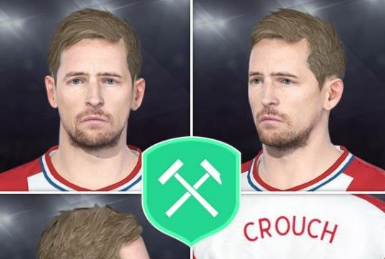 实况足球2018斯托克城前锋克劳奇面部补丁 v2.5 实况足球2018斯托克城前锋克劳奇面部补丁 v2.5