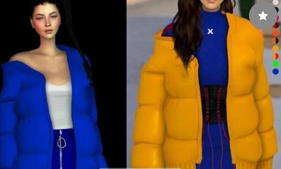 模拟人生4羽绒服女装mod v2.4 模拟人生4羽绒服女装mod v2.4