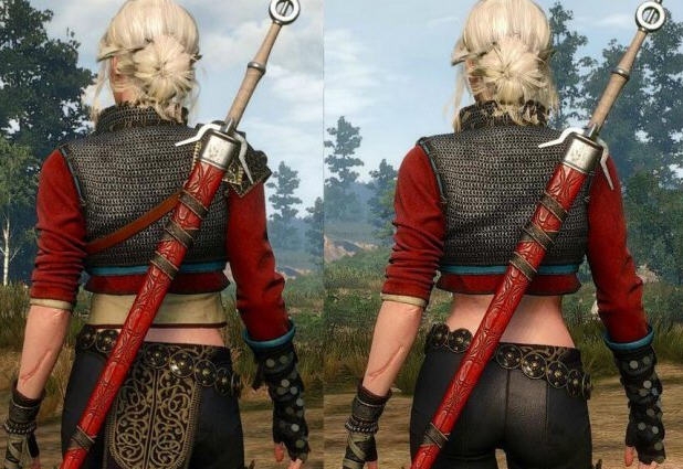 巫师3狂猎剔除部分服装希里更加干练MOD v2.6 巫师3狂猎剔除部分服装希里更加干练MOD v2.6