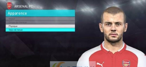 实况足球2018阿森纳中场威尔谢尔面部补丁 v2.4 实况足球2018阿森纳中场威尔谢尔面部补丁 v2.4