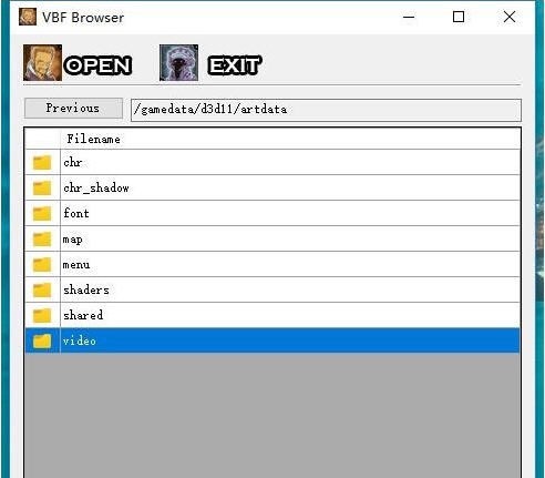最终幻想12黄道时代VBF解包CG提取工具 v2.6 最终幻想12黄道时代VBF解包CG提取工具 v2.6