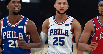 NBA2K18费城76人队球衣补丁MOD v2.6 NBA2K18费城76人队球衣补丁MOD v2.6