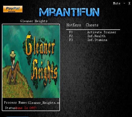 格利纳高地无限生命体力修改器 v3.4 格利纳高地无限生命体力修改器 v3.4