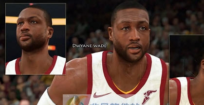 NBA2K18骑士时期德维恩韦德面补MOD v2.5 NBA2K18骑士时期德维恩韦德面补MOD v2.5