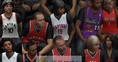 NBA2K18多伦多猛龙队观众补丁MOD v2.7 NBA2K18多伦多猛龙队观众补丁MOD v2.7