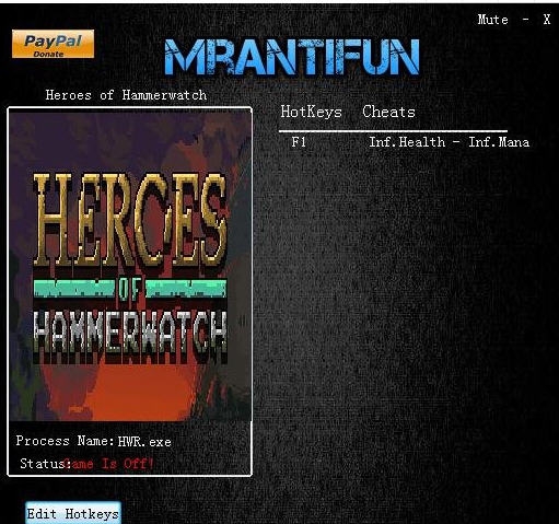 铁锤守卫英雄无限生命魔法修改器 v3.4 铁锤守卫英雄无限生命魔法修改器 v3.4