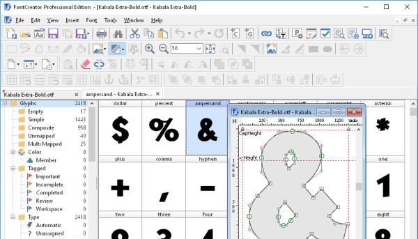 FontCreator v13.0.0.2661 FontCreator v13.0.0.2661