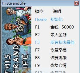 伟大生活八项修改器 v3.5 伟大生活八项修改器 v3.5