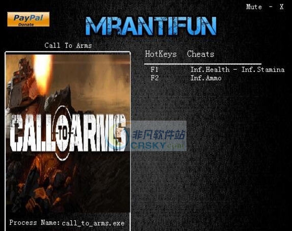 战争号令三项修改器 v3.6 战争号令三项修改器 v3.6