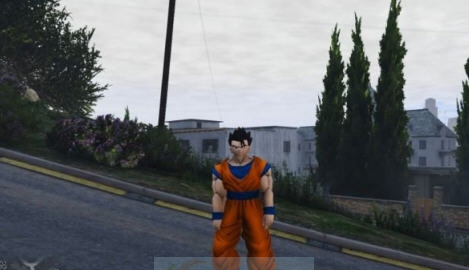 GTA5孙悟饭人物MOD v2.6 GTA5孙悟饭人物MOD v2.6