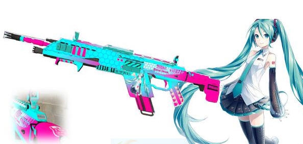 求生之路2初音未来R-101C突击步枪MOD v2.5 求生之路2初音未来R-101C突击步枪MOD v2.5