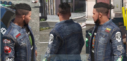 GTA5富兰克林发型MOD v2.6 GTA5富兰克林发型MOD v2.6