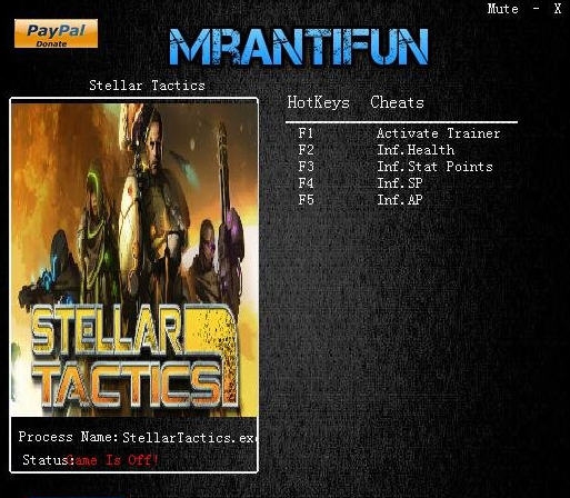 恒星战术四项修改器 v3.4 恒星战术四项修改器 v3.4