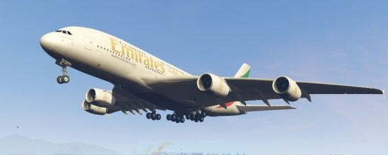 GTA5空客A380 800 MOD v2.7 GTA5空客A380 800 MOD v2.7