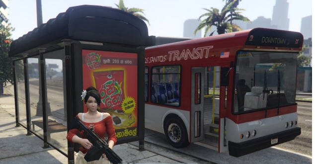 GTA5斯里兰卡巴士站MOD v2.4 GTA5斯里兰卡巴士站MOD v2.4