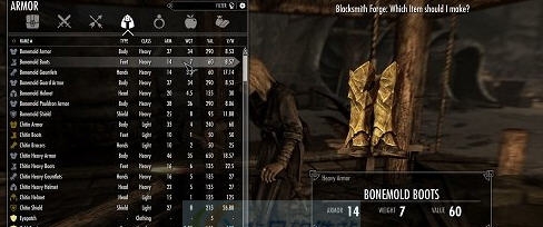 上古卷轴5天际甲壳素和骨模的皮革条MOD v2.5 上古卷轴5天际甲壳素和骨模的皮革条MOD v2.5