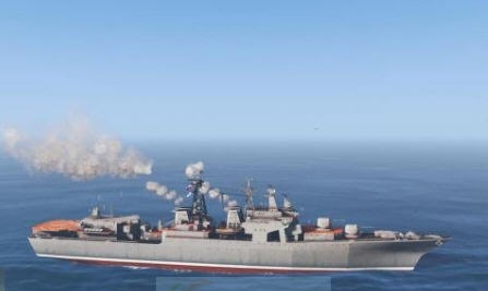 GTA5俄罗斯无畏级驱逐舰MOD v2.6 GTA5俄罗斯无畏级驱逐舰MOD v2.6