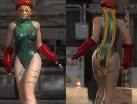 死或生5最后一战莎拉街头霸王女兵嘉米服装MOD v2.5 死或生5最后一战莎拉街头霸王女兵嘉米服装MOD v2.5