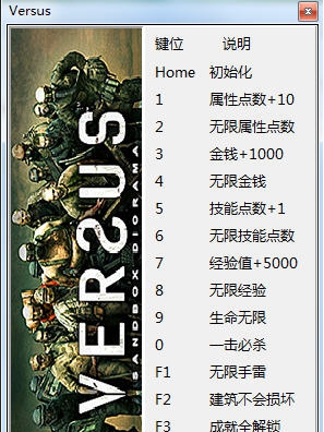 对战小队十五项修改器 v3.6 对战小队十五项修改器 v3.6
