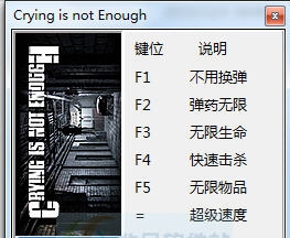 光哭是不够的六项修改器 v3.6 光哭是不够的六项修改器 v3.6