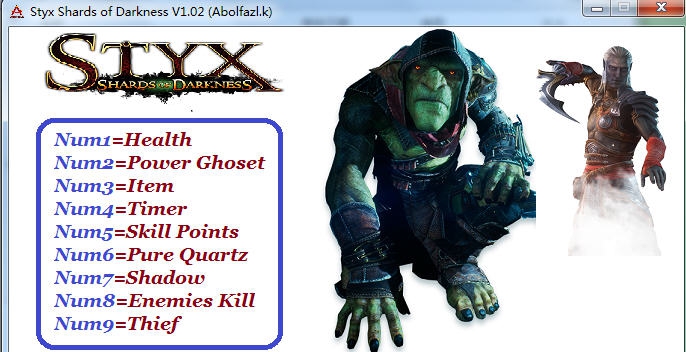 冥河黑暗碎片x64九项修改器 v1.06 冥河黑暗碎片x64九项修改器 v1.06