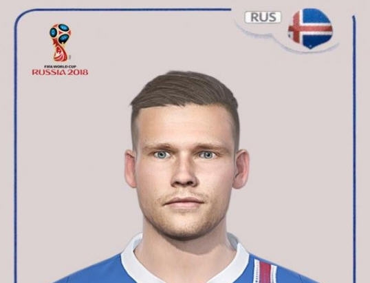 实况足球2018最新冰岛球员特劳斯塔松面部补丁 v2.5 实况足球2018最新冰岛球员特劳斯塔松面部补丁 v2.5