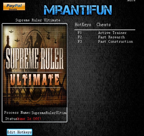 至高统治者终极十一项修改器 v3.4