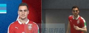 实况足球2018最新日夫科维奇球员面部补丁 v2.5 实况足球2018最新日夫科维奇球员面部补丁 v2.5