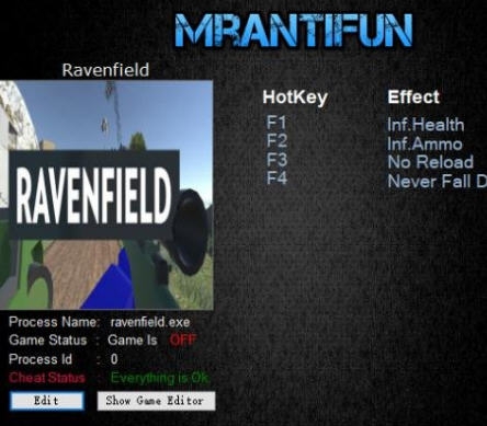 掠夺之地四项修改器 MrAntiFunv1.3 掠夺之地四项修改器 MrAntiFunv1.3