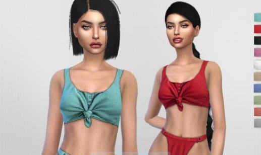 模拟人生4性感打结式泳装MOD v2.5 模拟人生4性感打结式泳装MOD v2.5