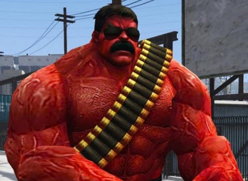 GTA5红浩克MOD v2.5 GTA5红浩克MOD v2.5