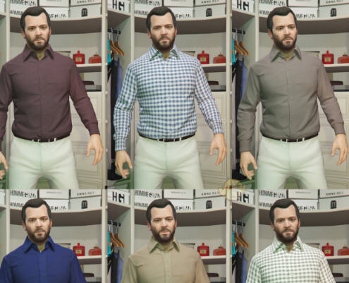 GTA5迈克尔的新衬衫MOD v2.7 GTA5迈克尔的新衬衫MOD v2.7