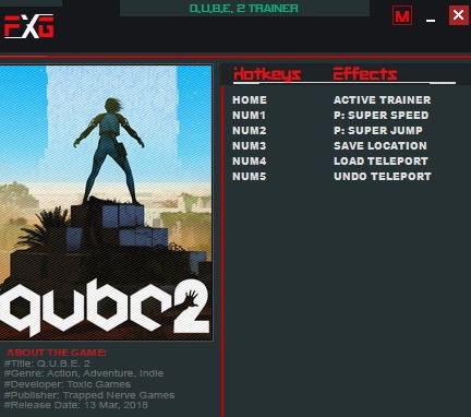 Q立方2三项修改器 FurtureXv1.2 Q立方2三项修改器 FurtureXv1.2