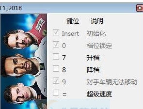 F12018五项修改器 v3.5 F12018五项修改器 v3.5